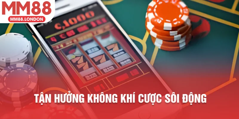 Tận hưởng không khí cược sôi động